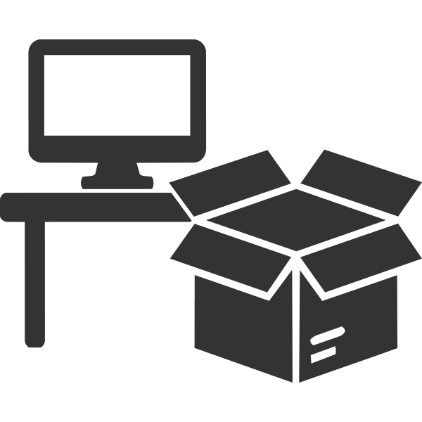 Büroauflösung 
